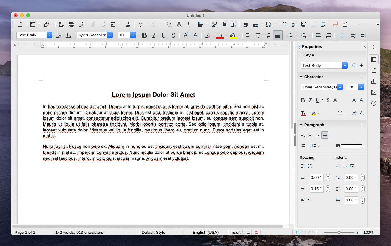 latest version of libre office for mac